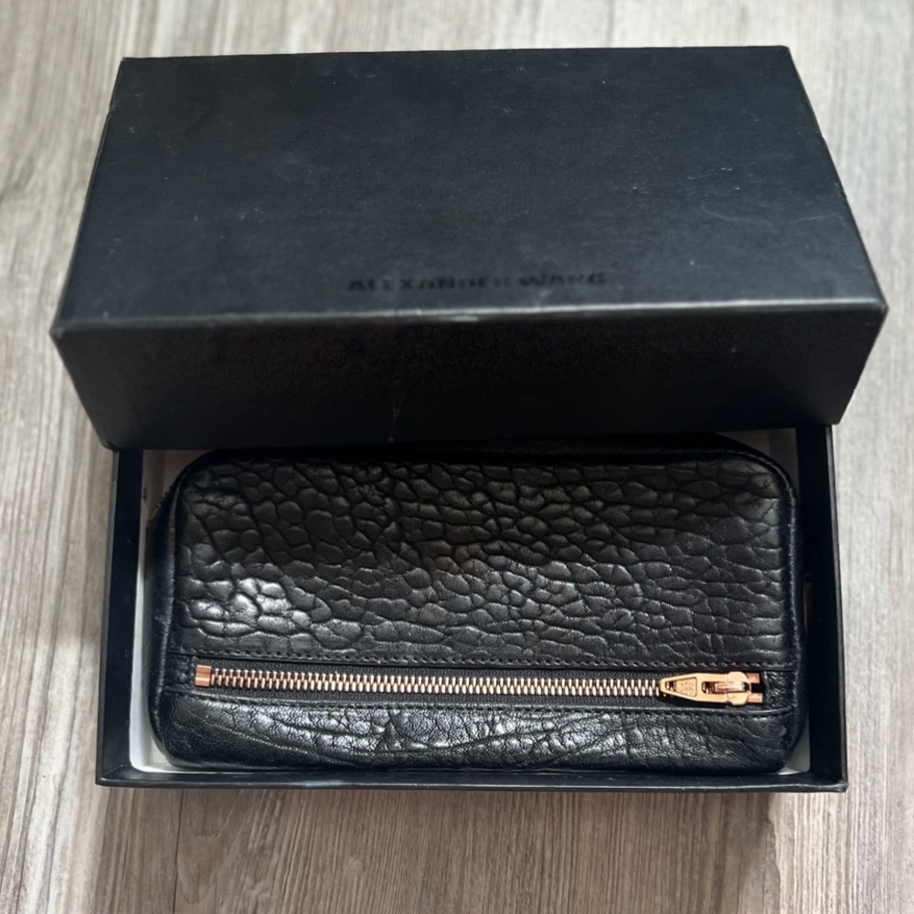 Alexander Wang Fumo Continental Wallet, black - Picture 2 of 5